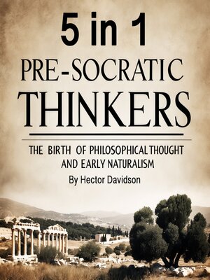 cover image of Pre-Socratic Thinkers